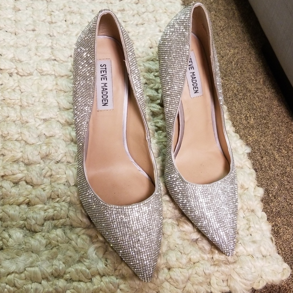 Steve Madden Rhinestone Heels